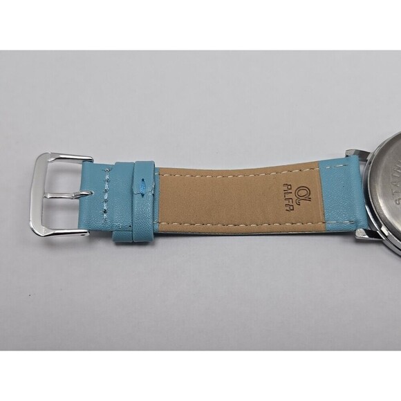 Kokofolk Rooster Folk Artisan Quartz Watch Blue Leather Band New Battery Poland - Picture 9 of 11